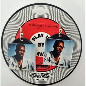 Vintage 1990 Bust It Productions MC Hammer Rock Express/Play It By Ear Album Cov